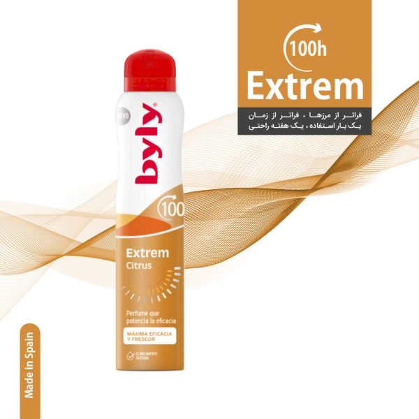 اسپری ضدتعریق بیلی مدل extrem citrus (مرکبات)